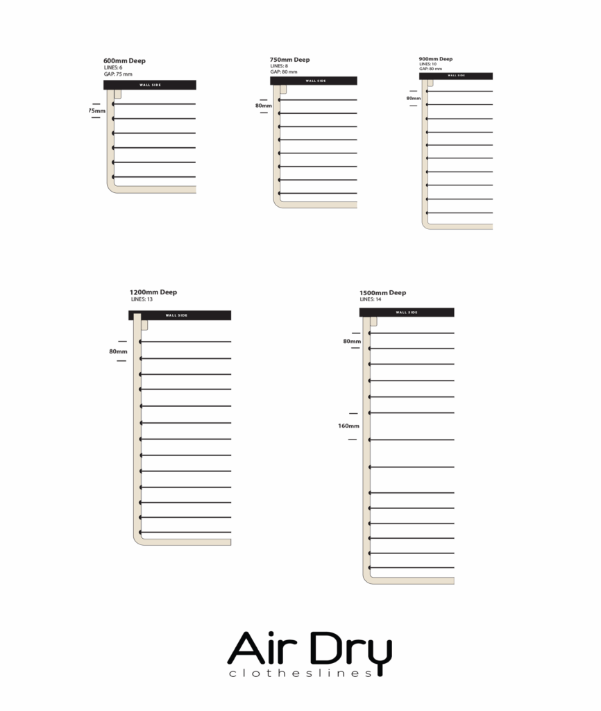 Air Dry Depth Options
